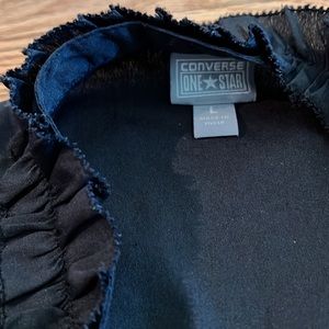 Converse Black Blouse